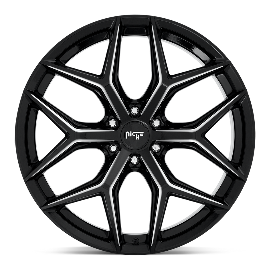 Niche M231 Vice SUV 24x10 Gloss Black 30mm ET 87.1mm CB 6x135