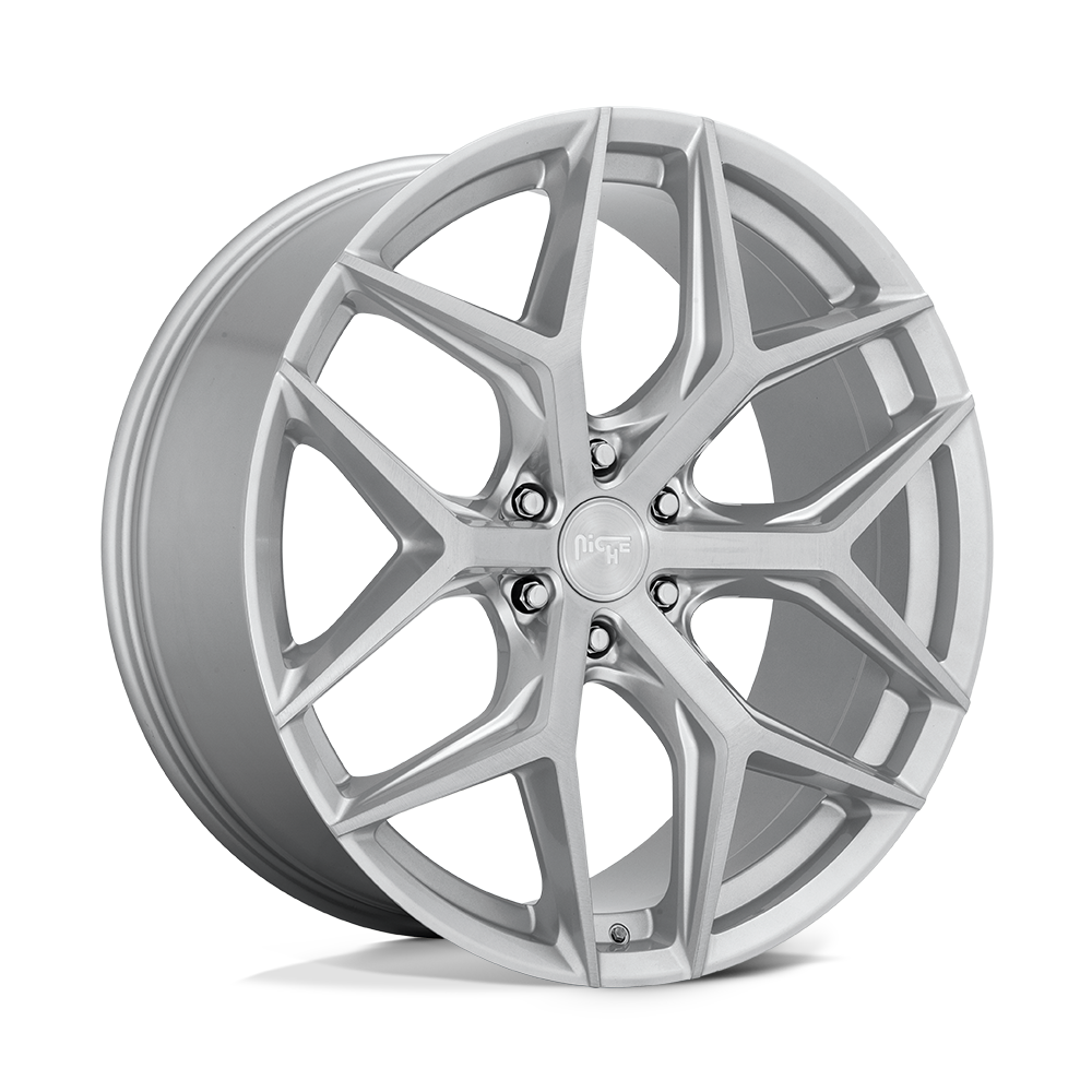 Niche M233 Vice SUV 22x9.5 Gloss Silver Brushed 30mm ET 106.1mm CB 6x139.7