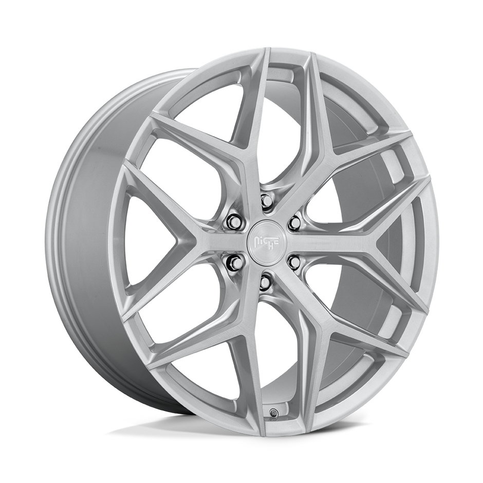 Niche M233 Vice SUV 22x9.5 Gloss Silver Brushed 30mm ET 106.1mm CB 6x139.7