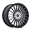 Asanti Wheels AB048 Viceroy 24x10 Gloss Black w/Machined Face 20mm ET 84.1mm CB 5x130