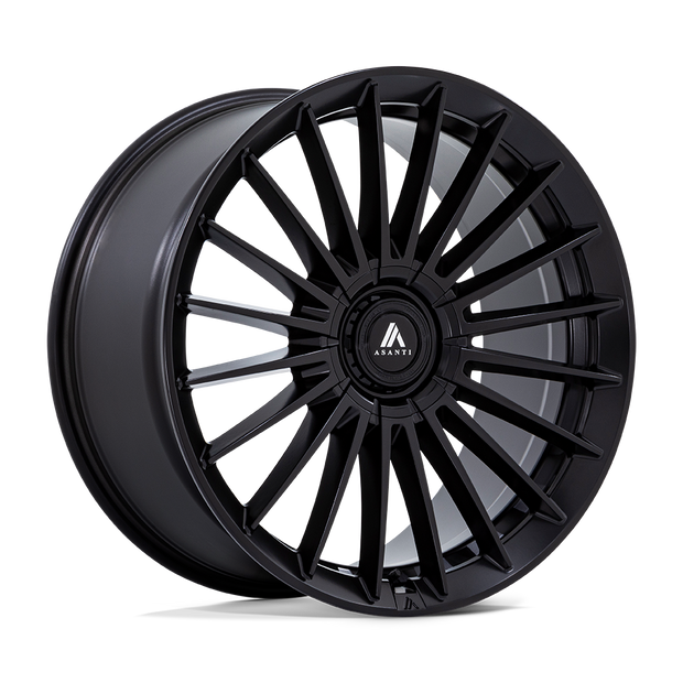 Asanti Wheels AB048 Viceroy 24x10 Matte Black 20mm ET 84.1mm CB 5x130