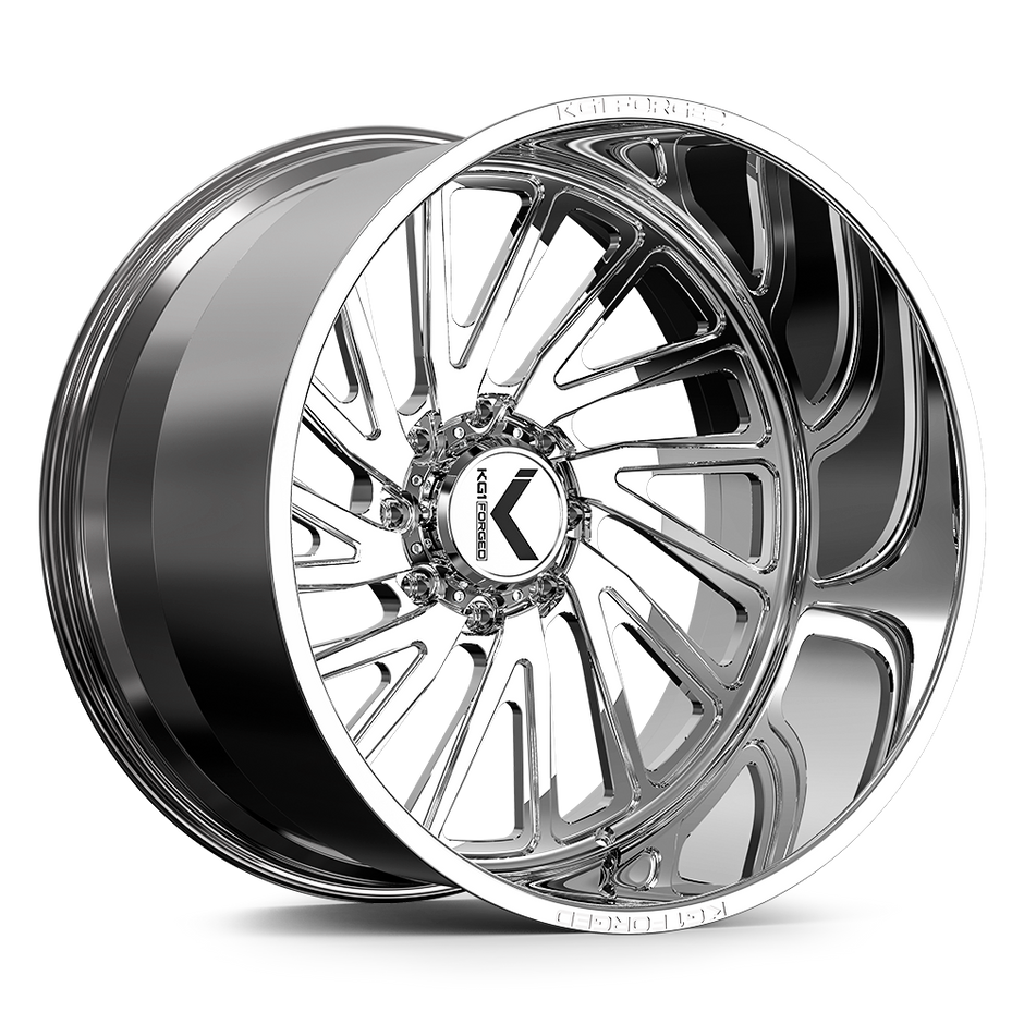 KG1 Forged KF004 Vile-Right Wheel 26x14 Polished -76mm ET 125.1mm CB 8x170