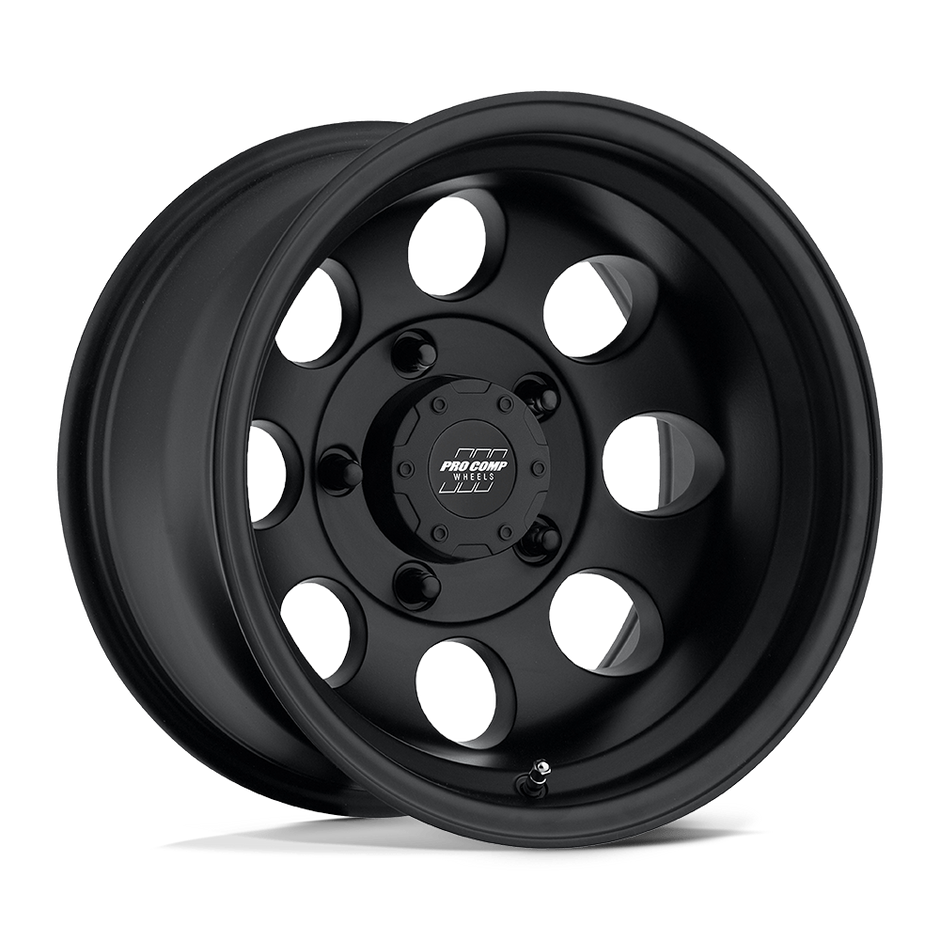 Pro Comp Alloys PA69 Vintage 15x10 Flat Black -47mm ET 106.1mm CB 5x139.7