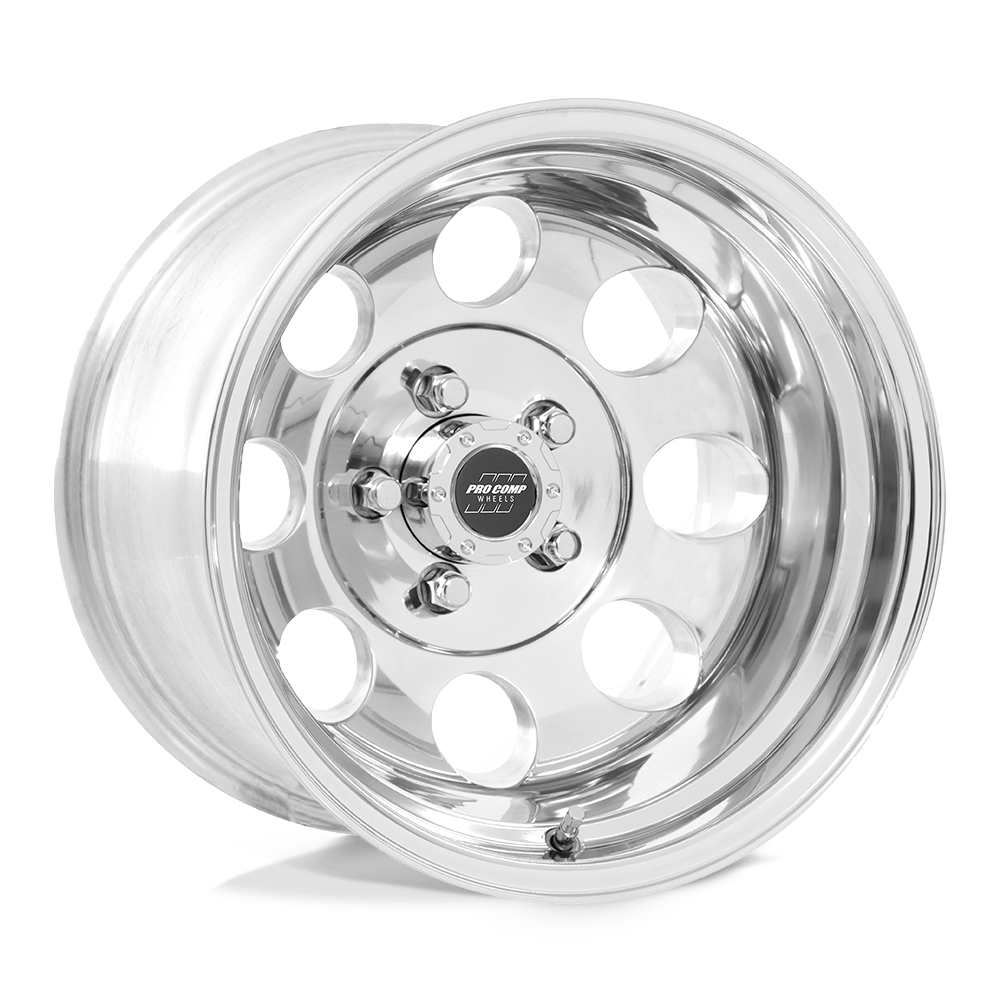 Pro Comp Alloys PA69 Vintage 15x8 Polished -19mm ET 106.1mm CB 5x139.7