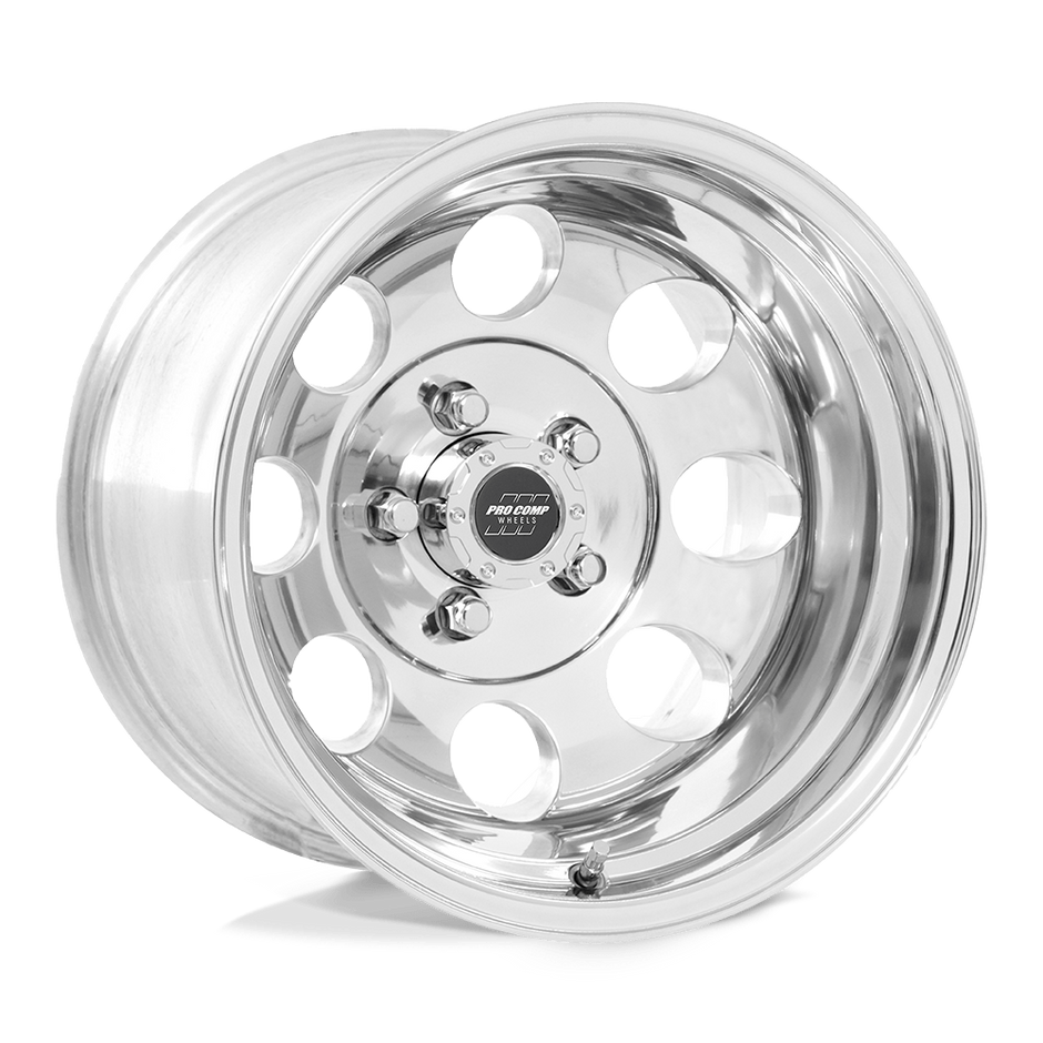 Pro Comp Alloys PA69 Vintage 15x8 Polished -19mm ET 106.1mm CB 5x139.7