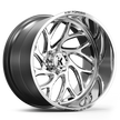 KG1 Forged KC009 Vortex-Right Wheel 24x14 Polished -76mm ET 124.3mm CB 8x180