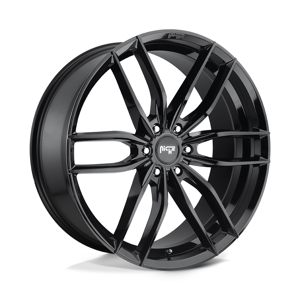 Niche M209 Vosso 20x9 Gloss Black 35mm ET 74.5mm CB 6x132