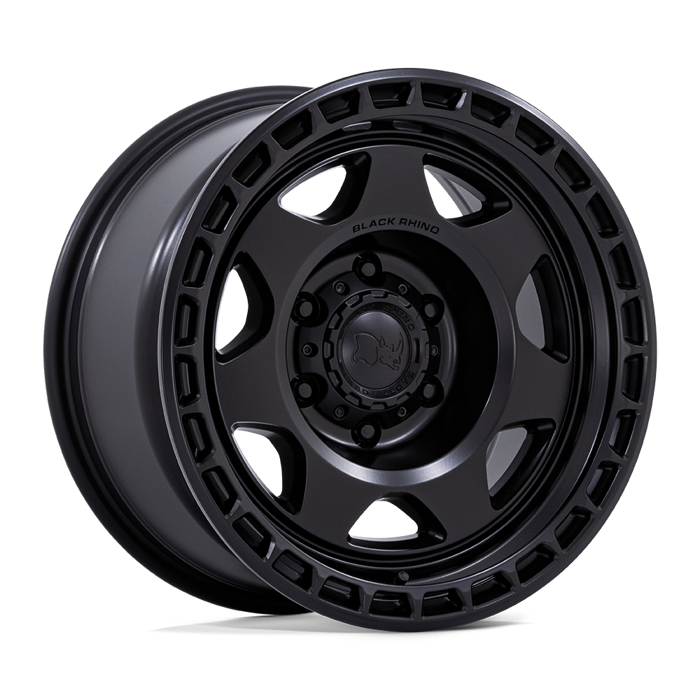 Black Rhino Hard Alloys BR018 Voyager 17x8.5 Matte Black 0mm ET 71.5mm CB 5x127