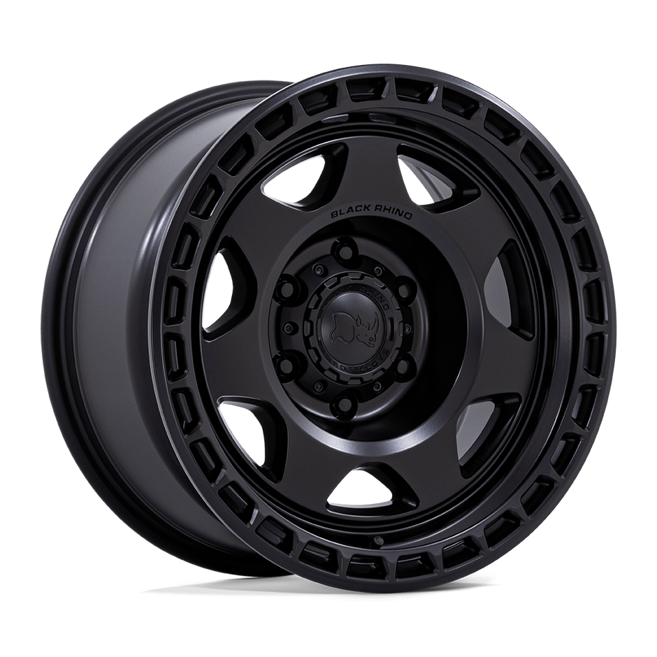 Black Rhino Hard Alloys BR018 Voyager 17x8.5 Matte Black 0mm ET 71.5mm CB 5x127