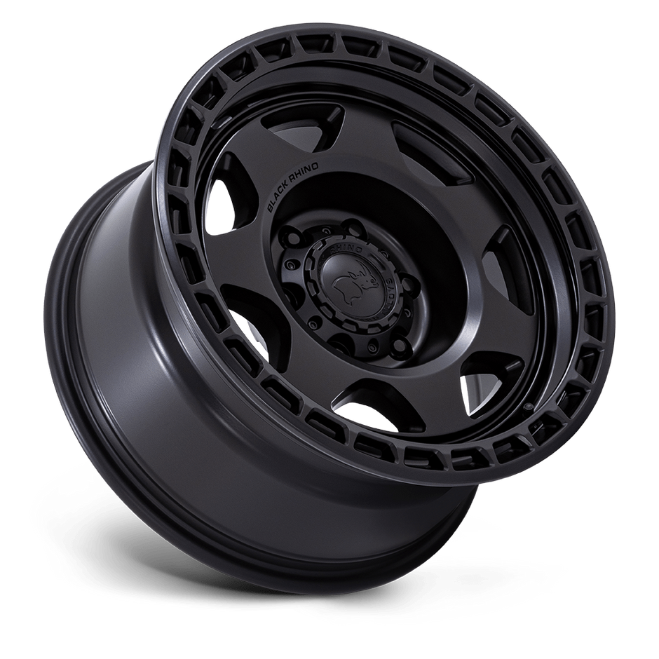 Black Rhino Hard Alloys BR018 Voyager 17x8.5 Matte Black 0mm ET 71.5mm CB 5x127