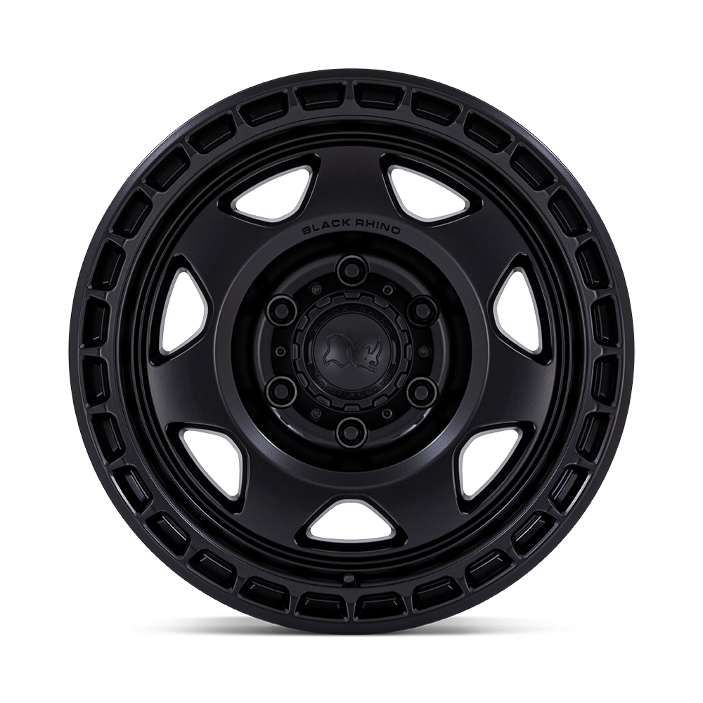 Black Rhino Hard Alloys BR018 Voyager 17x8.5 Matte Black 0mm ET 71.5mm CB 5x127