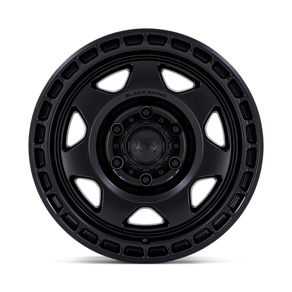 Black Rhino Hard Alloys BR018 Voyager 17x8.5 Matte Black 0mm ET 71.5mm CB 5x127