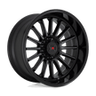 XD Wheels XD857 Whiplash 20x9 Gloss Black w/Gray Tint wheel