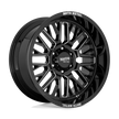Moto Metal MO802 Warlock 20x9 Gloss Black Milled 18mm ET 66.06mm CB 6x114.3