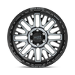 Moto Metal MO802 Warlock 20x10 Gloss Black Machined w/Gray Tint -18mm ET 110.1mm CB 5x150