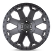 Black Rhino Hard Alloys Warlord 17x8 Matte Gunmetal 35mm ET 76.1mm CB 5x114.3