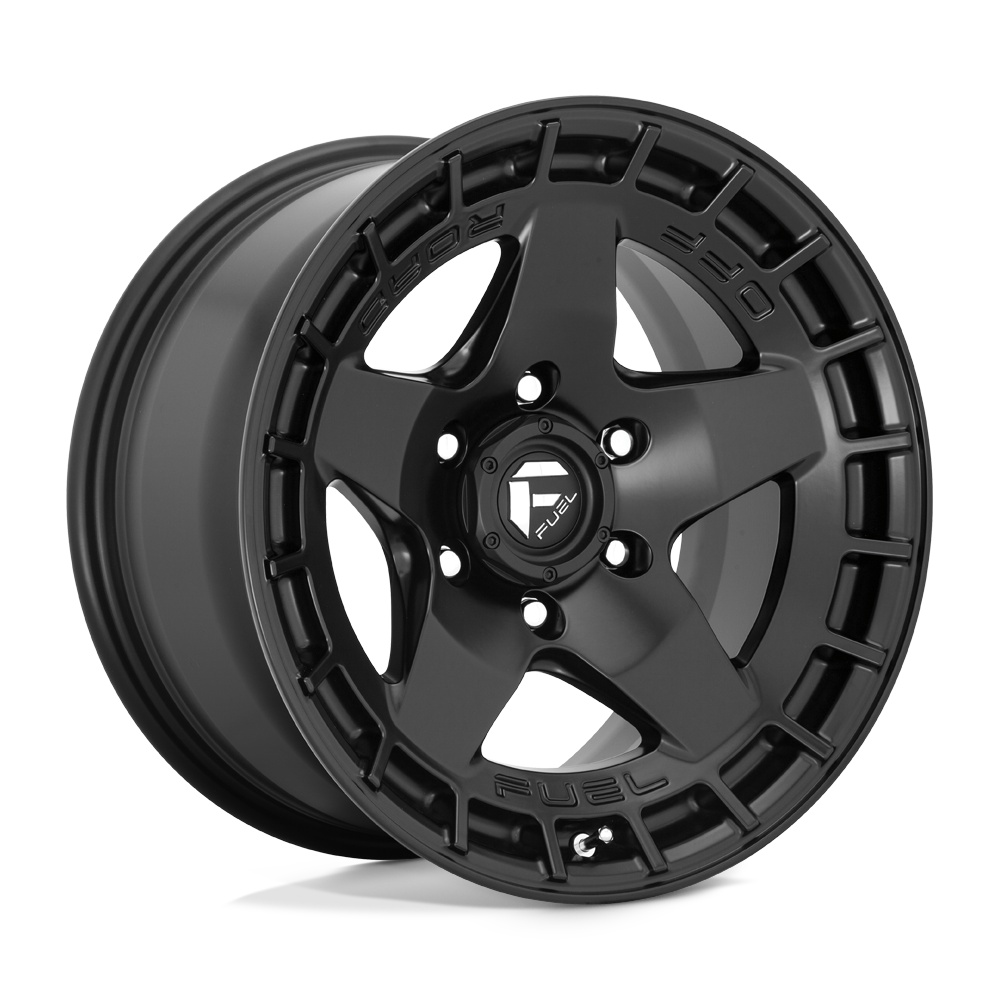 Fuel Wheels D733 Warp 17x9 Satin Black 1mm ET 87.1mm CB 6x135