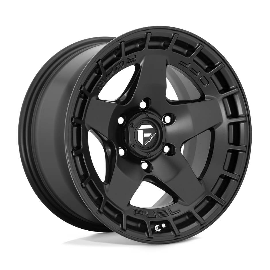 Fuel Wheels D733 Warp 17x9 Satin Black 1mm ET 87.1mm CB 6x135