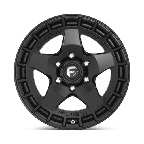 Fuel Wheels D733 Warp 17x9 Satin Black 1mm ET 87.1mm CB 6x135