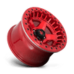 Fuel Wheels D117 Warp Beadlock 17x9 Candy Red -15mm ET 106.1mm CB 6x139.7