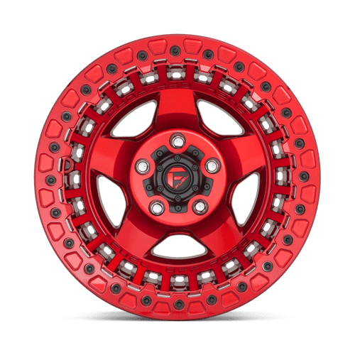 Fuel Wheels D117 Warp Beadlock 17x9 Candy Red -15mm ET 106.1mm CB 6x139.7