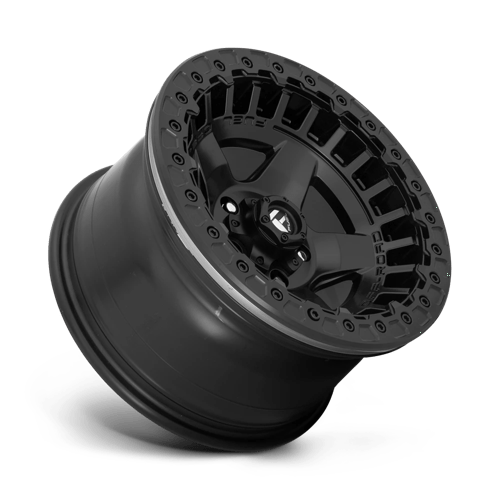 Fuel Wheels D118 Warp Beadlock 17x9 Matte Black -15mm ET 106.1mm CB 6x139.7