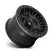 Fuel Wheels D118 Warp Beadlock 17x9 Matte Black -15mm ET 106.1mm CB 6x139.7