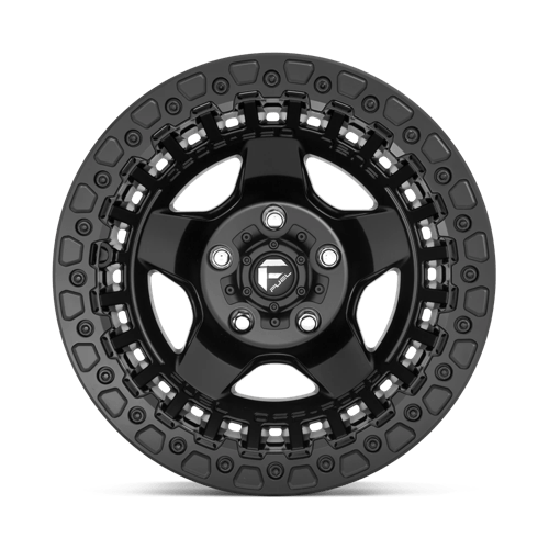 Fuel Wheels D118 Warp Beadlock 17x9 Matte Black -15mm ET 106.1mm CB 6x139.7