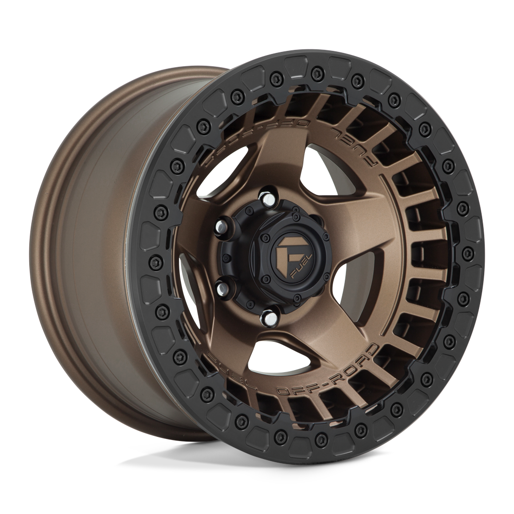 Fuel Wheels D119 Warp Beadlock 17x9 Matte Bronze -15mm ET 106.1mm CB 6x139.7
