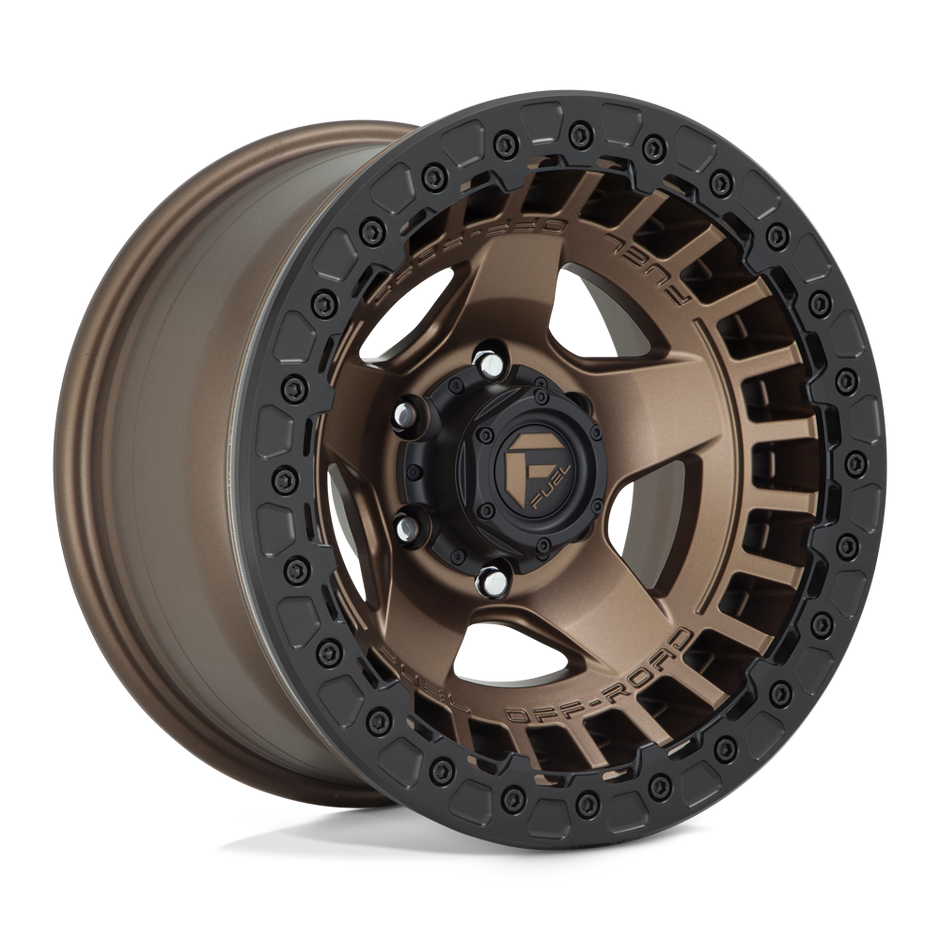 Fuel Wheels D119 Warp Beadlock 17x9 Matte Bronze -15mm ET 106.1mm CB 6x139.7