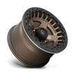 Fuel Wheels D119 Warp Beadlock 17x9 Matte Bronze -15mm ET 106.1mm CB 6x139.7
