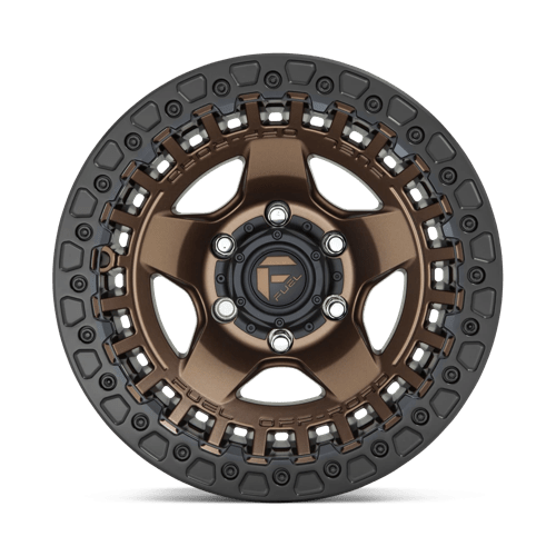 Fuel Wheels D119 Warp Beadlock 17x9 Matte Bronze -15mm ET 106.1mm CB 6x139.7