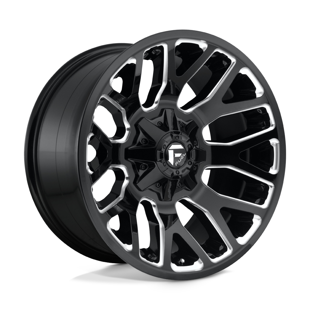 Fuel Wheels D623 Warrior 20x10 Gloss Black Milled -18mm ET 78.1mm CB 5x114.3/5x127
