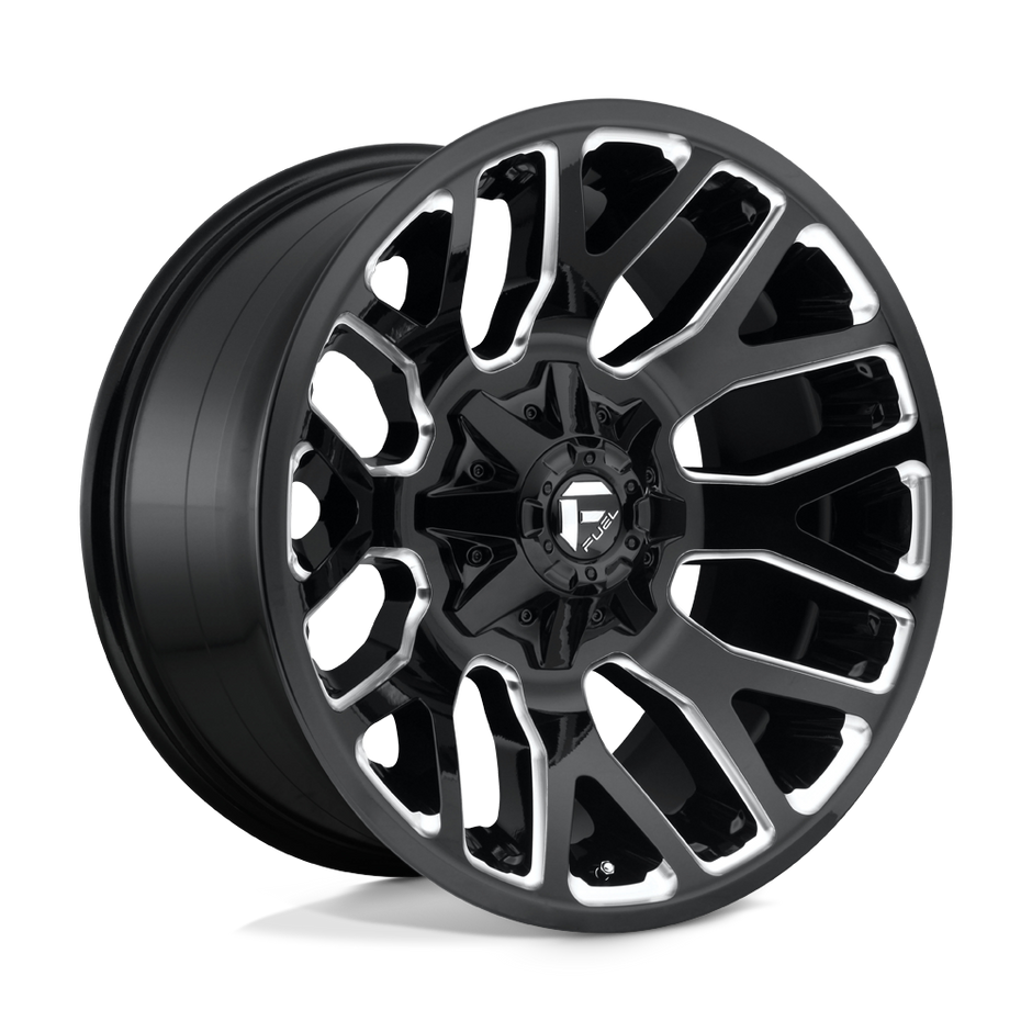 Fuel Wheels D623 Warrior 20x10 Gloss Black Milled -18mm ET 78.1mm CB 5x114.3/5x127