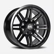 Hardrock Offroad Warrior 20x10 Gloss Black -19mm ET 125.2mm CB 8x165.1 wheel