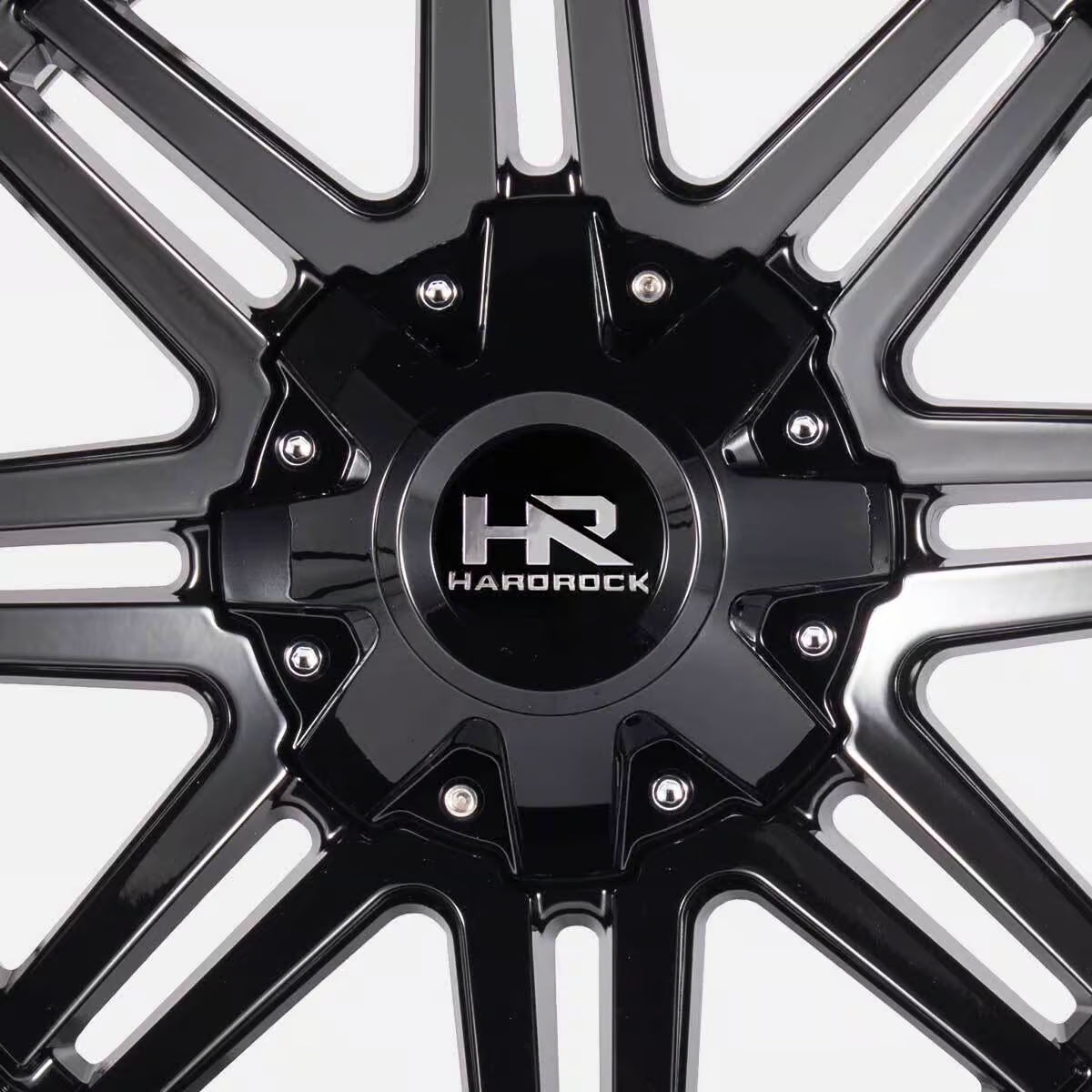 Hardrock Offroad Warrior 22x10 Gloss Black -25mm ET 110.3mm CB 5x150/5x139.7 wheel