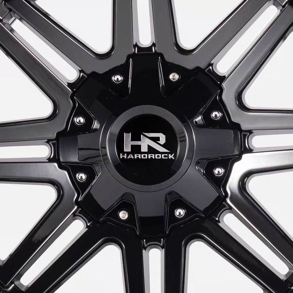 Hardrock Offroad Warrior 20x9 Gloss Black wheel