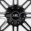 Hardrock Offroad Warrior 20x10 Gloss Black Milled -19mm ET 108mm CB 6x135/6x139.7 wheel