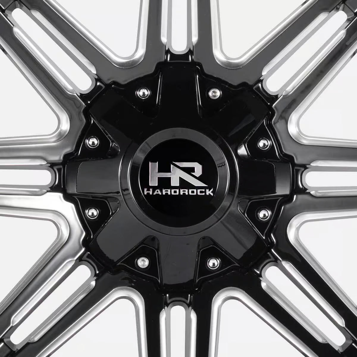 Hardrock Offroad Warrior 20x9 Gloss Black Milled wheel