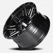 Hardrock Offroad Warrior 20x9 Gloss Black Milled wheel