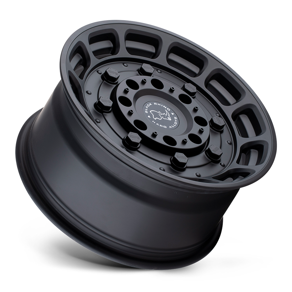Black Rhino Hard Alloys Warthog 17x8.5 Matte Black -18mm ET 112.1mm CB 6x139.7