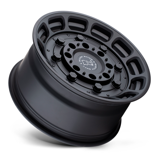 Black Rhino Hard Alloys Warthog 17x8.5 Matte Black -18mm ET 71.5mm CB 5x114.3