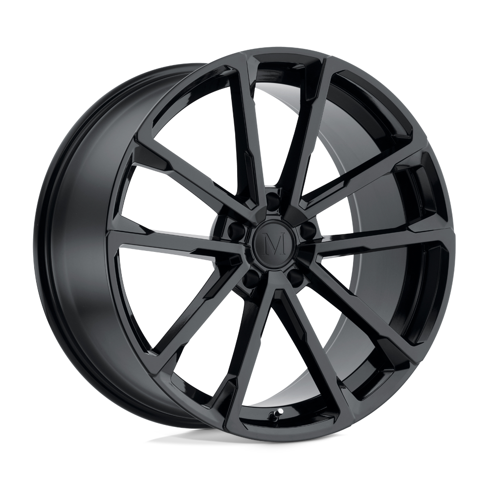 Mandrus Wolf 24x10 Gloss Black 35mm ET 84.1mm CB 5x130