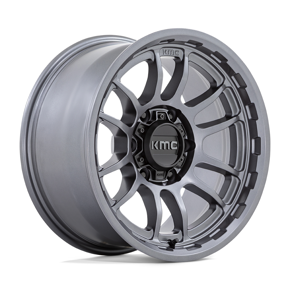 KMC Wheels KM727 Wrath 17x8.5 Matte Anthracite 0mm ET 71.5mm CB 5x127