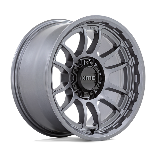 KMC Wheels KM727 Wrath 17x8.5 Matte Anthracite 0mm ET 71.5mm CB 5x127