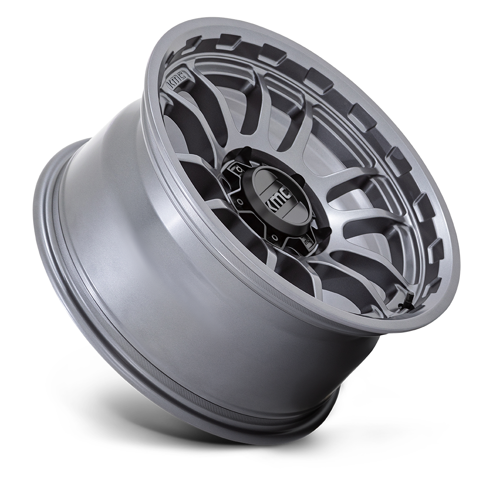 KMC Wheels KM727 Wrath 17x8.5 Matte Anthracite 0mm ET 71.5mm CB 5x127