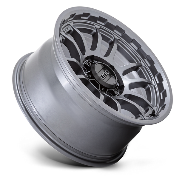 KMC Wheels KM727 Wrath 17x8.5 Matte Anthracite 0mm ET 71.5mm CB 5x127