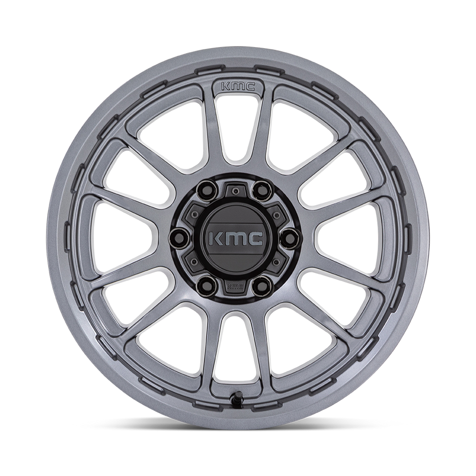 KMC Wheels KM727 Wrath 17x8.5 Matte Anthracite 0mm ET 71.5mm CB 5x127