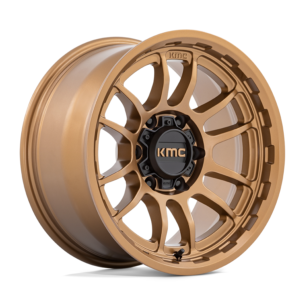 KMC Wheels KM727 Wrath 17x8.5 Matte Bronze 0mm ET 71.5mm CB 5x127
