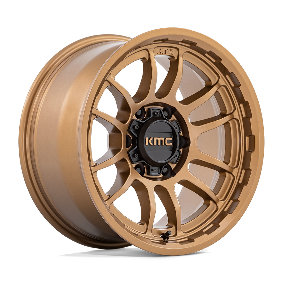 KMC Wheels KM727 Wrath 17x8.5 Matte Bronze 0mm ET 71.5mm CB 5x127